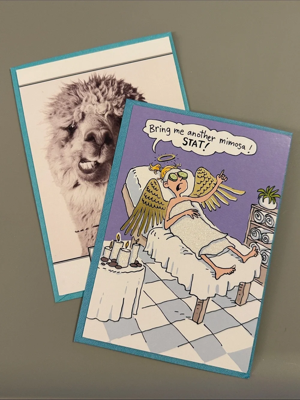 🌻 Bundle of 2 Funny Hallmark / Shoebox Birthday Cards